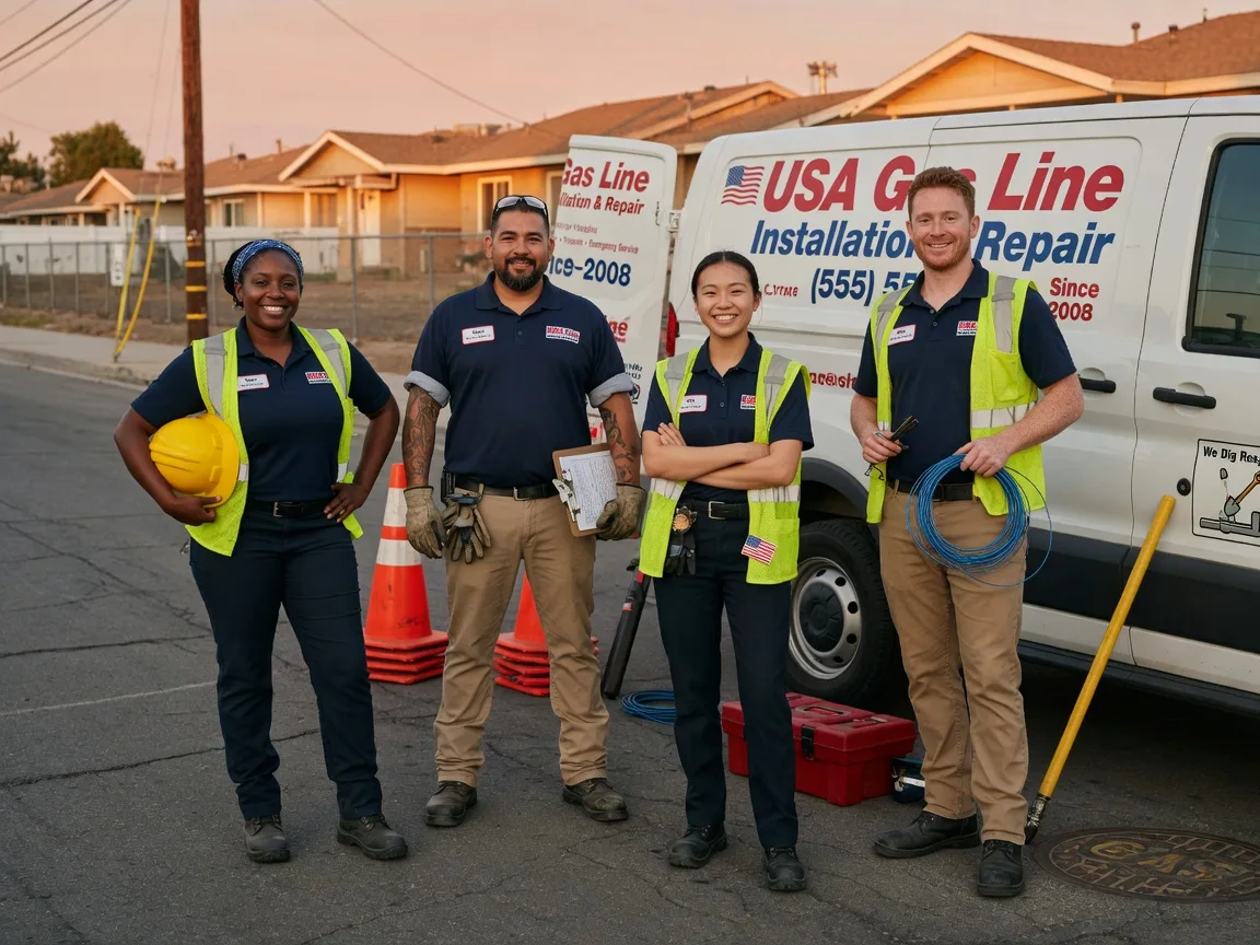 Gas Line Installation company in Redway, CA